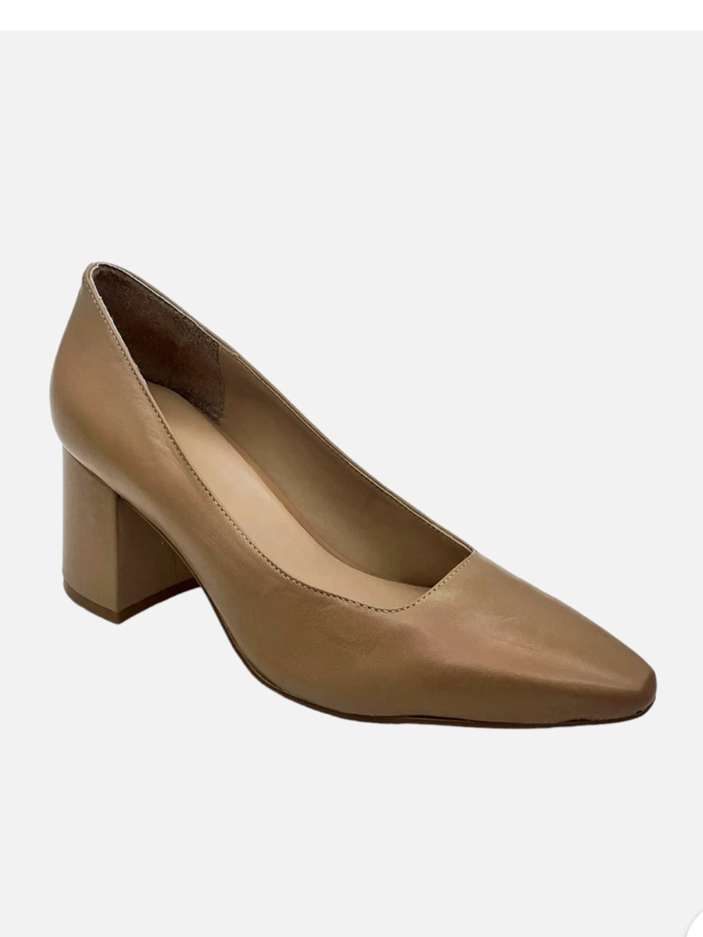 NEW Naturalizer 27 Edit Women's Licia Slip On Heels Taupe size: 10W